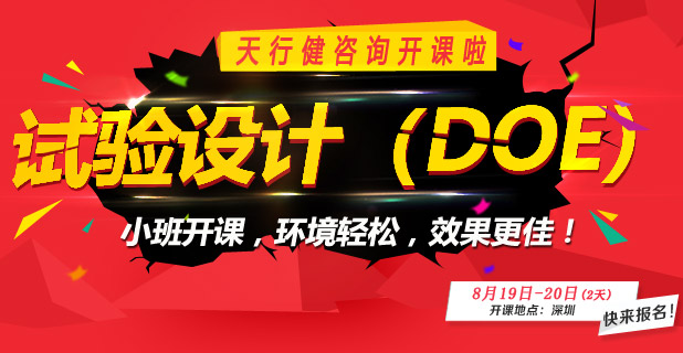 如何運用DOE(實驗設(shè)計)加速新品研發(fā)？